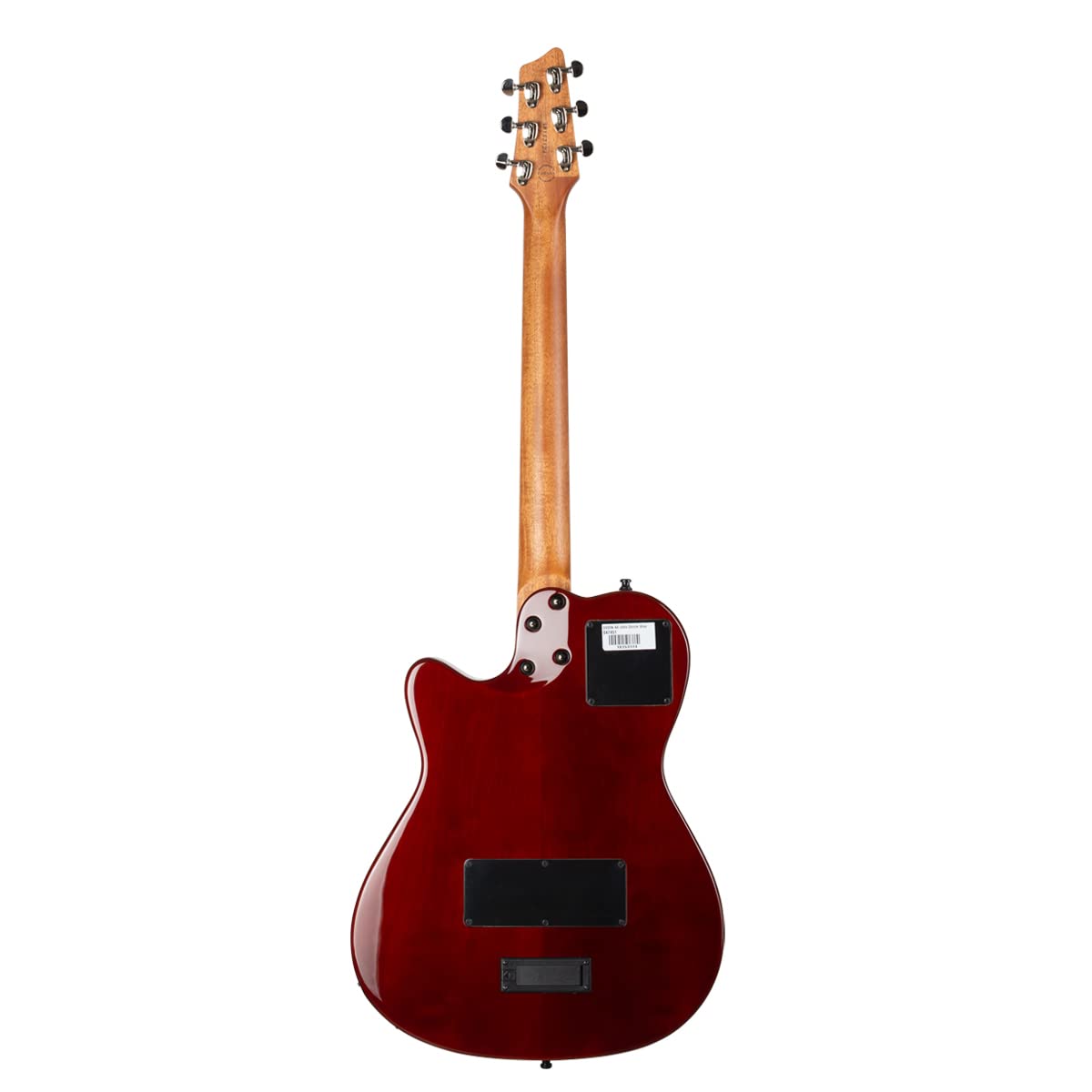 Amazon.com: Godin A6 Ultra - Denim Blue Flame : Musical Instruments